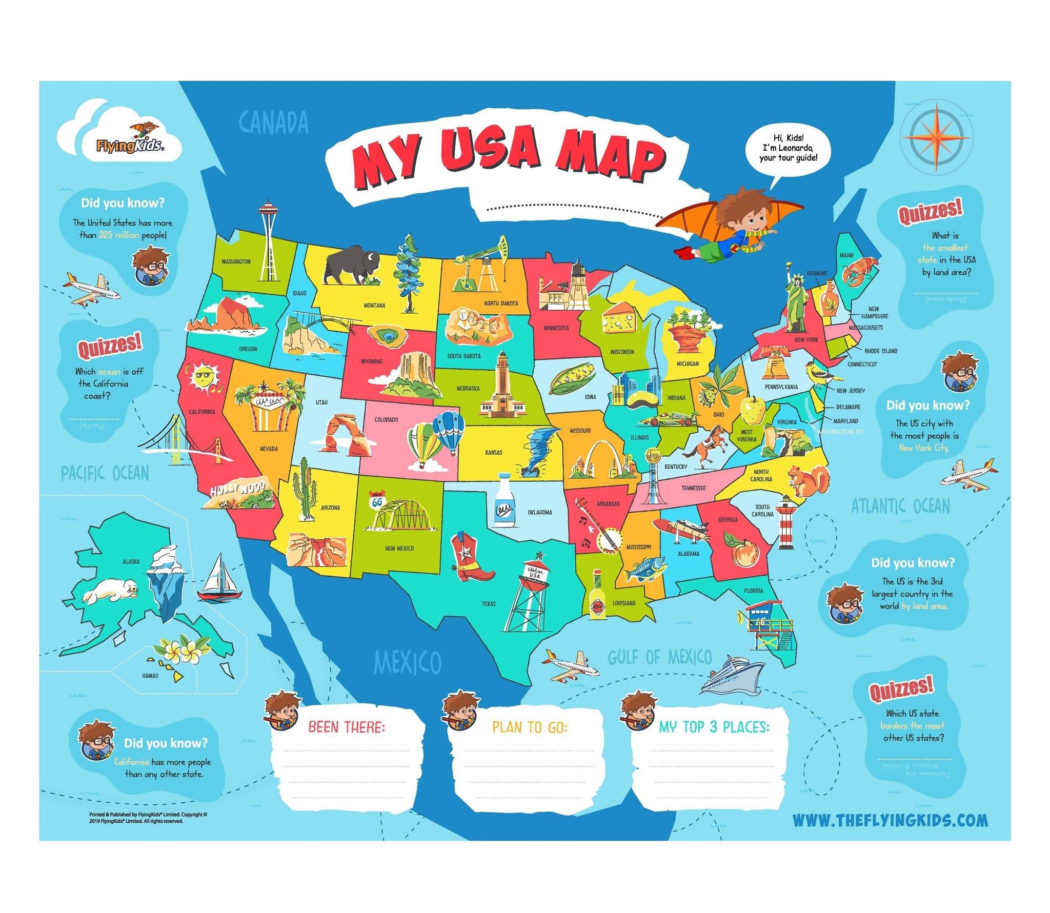 map for kids